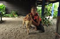 Despedida do Chimi, em Hopkins, no litoral sul de Belize